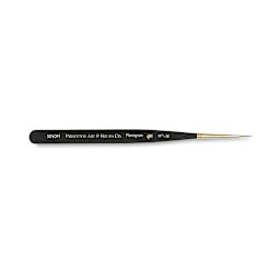 Princeton Mini Detailer Series 300 Synthetic Brushes, Monogram Mini Brush - Size 20/0