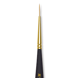 Princeton Mini Brush - Liner, Mini Handle, 20/0, close-up
