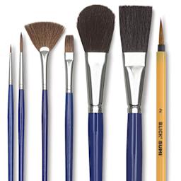 Blick Ceramic Glaze Detail Brush Set