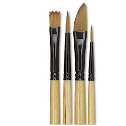 Dynasty Black Gold - Set of 4 Landscape / Portrait Brushes shown