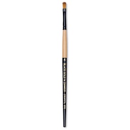 Dynasty Black Gold Brush - Wave Filbert, Short Handle, Size 4