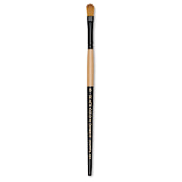 Dynasty Black Gold Brush - Wave Filbert, Short Handle, Size 8