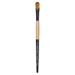 Dynasty Black Gold Brush - Wave Filbert, Short Handle, Size 12
