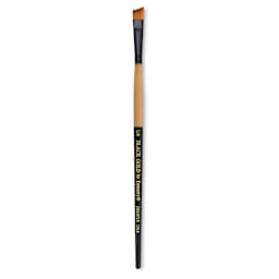 Dynasty Black Gold Brush - Wave Angle, Short Handle, 1/4"