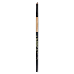 Dynasty Black Gold Brush - Wave Angle, Short Handle, 1/8"