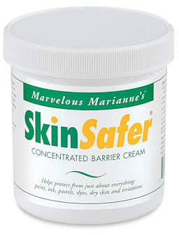 Marvelous Marianne's SkinSafer Barrier Cream - Front of closed Jar
