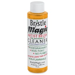 Bristle Magic Brush Cleaner, 4 oz bottle