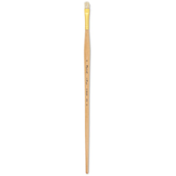 Raphaël D'Artigny Interlocked White Bristle Brush - D-Brush, Long Handle, Size 4 full length