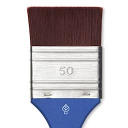 Da Vinci Forte Basic Synthetic Brush - Mottler, Short Handle, Size 50, close-up