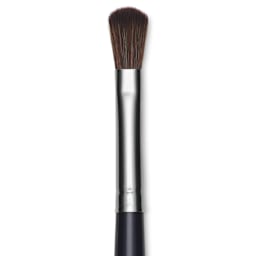 Da Vinci Blender Synthetic Oval Brush - Short Handle, Size 10, close-up