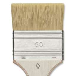 Da Vinci Synthetic Bristle Mottler Brushes - 2429 Mottler, Size 60, close-up