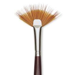 Da Vinci Vario Tip Synthetic Brush - 1381 Fan, Size 5, close-up