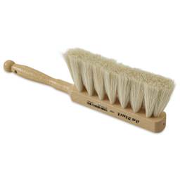 Da Vinci Goat Hair Dusting Brush - Long Handle, 13 mm x 60 mm, brush facing up