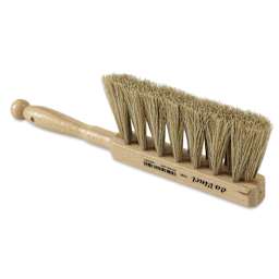 Da Vinci Horse Hair Dusting Brush - Long Handle, 13 mm x 60 mm, brush facing up
