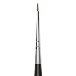 Da Vinci Micro Maestro Kolinsky Brush - Round, Short Handle, Size 5/0, close-up