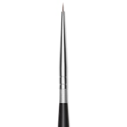 Da Vinci Micro Maestro Kolinsky Brush - Round, Short Handle, Size 20/0, close-up