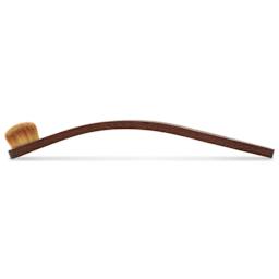 Da Vinci Synthetic Pastel Brush - Size 12, showing the bend of the brush handle and hair length 