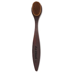 Da Vinci Synthetic Pastel Brush - Size 13, front view showing oval shaped brush