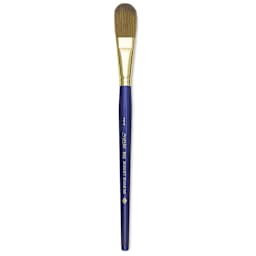 Robert Simmons Sapphire Brush - Oval Wash Brush shown upright