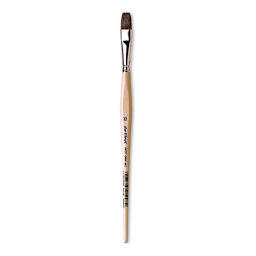 Da Vinci Petit Gris Pur Blue Squirrel Brush - Flat Wash, Short Handle, Size 12