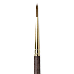 Da Vinci Harbin Kolinsky Brush - Sharp Round, Short Handle, Size 2