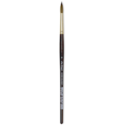 Da Vinci Harbin Kolinsky Brush - Sharp Round, Short Handle, Size 8