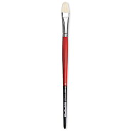 Da Vinci Maestro 2 Hog Bristle Brush - Short Filbert, Long Handle, Size 10