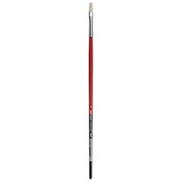 Da Vinci Maestro 2 Hog Bristle Brush - Flat, Long Handle, Size 3