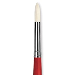 Da Vinci Maestro 2 Hog Bristle Brush - Round, Long Handle, Size 6 close up