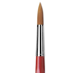 Da Vinci Artist Brush Set - Closeup of Size 16 Round brush shown 