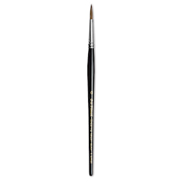 Da Vinci Maestro Kolinsky Sable Brush - Round, Short Handle, Size 6