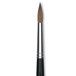 Da Vinci Maestro Kolinsky Sable Brush - Round, Short Handle, Size 8