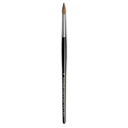 Da Vinci Maestro Kolinsky Sable Brush - Round, Short Handle, Size 9