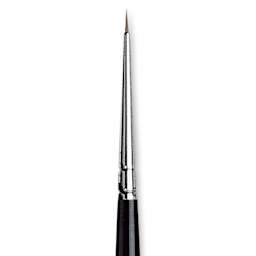 Da Vinci Maestro Kolinsky Sable Brush - Round, Short Handle, 5/0 close up