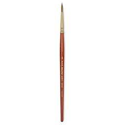 Blick Master Kolinsky Sable Brush - Pointed Round, Short Handle, Size 4