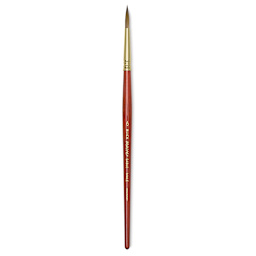 Blick Master Kolinsky Sable Brush - Pointed Round, Short Handle, Size 6