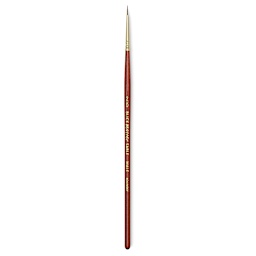 Blick Master Kolinsky Sable Brush - Pointed Round, Short Handle, 2/0