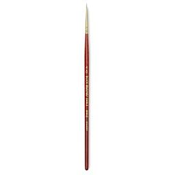 Blick Master Kolinsky Sable Brush - Pointed Round, Short Handle, 4/0