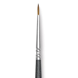 Blick Studio Sable Brush - Round, Short Handle, Size 0 close up