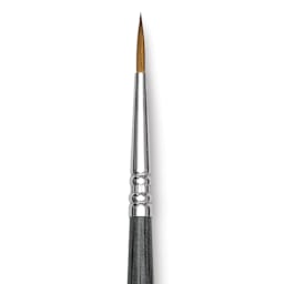Blick Studio Sable Brush - Round, Short Handle, Size 1 close up