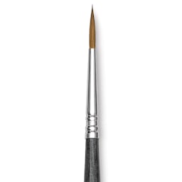 Blick Studio Sable Brush - Round, Short Handle, Size 2 close up