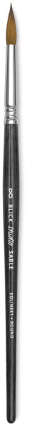 Blick Studio Sable Brushes - Round brush shown upright
