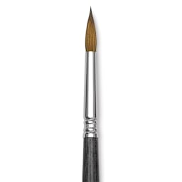 Blick Studio Sable Brush - Round, Short Handle, Size 8 close up