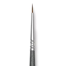 Blick Studio Sable Brush - Round, Short Handle, 2/0 close up