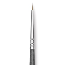 Blick Studio Sable Brush - Round, Short Handle, 4/0 close up