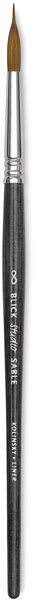 Blick Studio Sable Brushes - Extra Pointed Round Brush shown upright