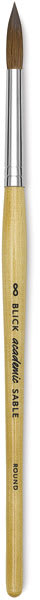Blick Academic Sable Brushes - Single Round Brush shown upright