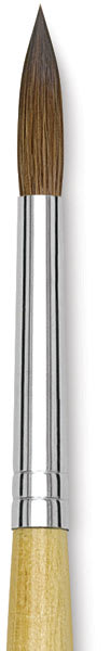 Blick Academic Sable Brushes - Closeup of Single Round Brush