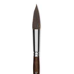 Blick Studio Natural Squirrel Brush - Jumbo Round Wash, 1/2" close up