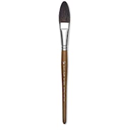 Blick Studio Natural Squirrel Brush - Oval Wash, Short Handle, 3/4"